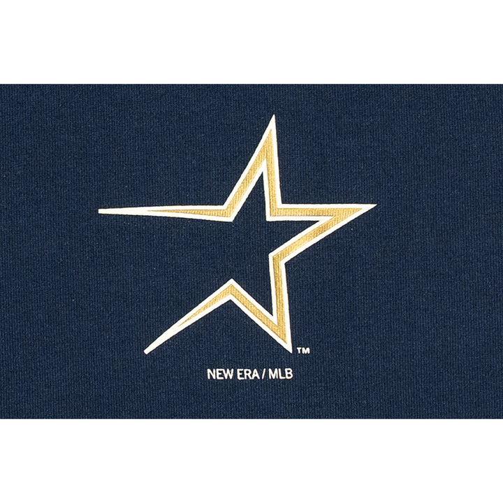 เสื้อยืดแขนสั้น New Era รุ่น Houston Astros Cooperstown League Mix Game Day Oceanside Blue Short Sleeve T-Shirt