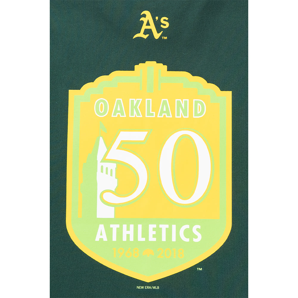 เสื้อยืดแขนสั้น New Era รุ่น 59Fifty Pack - Fire Oakland Athletics Cooperstown Dark Green Short Sleeve T-Shirt