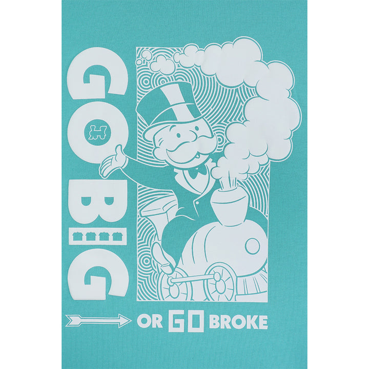 New Era เสื้อยืดแขนสั้นรุ่น New Era X Monopoly Monopoly Arctic Teal Short Sleeve Tee Apparel