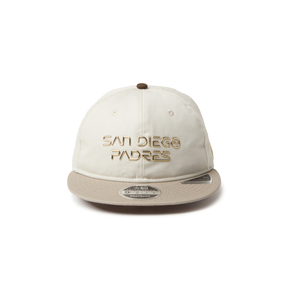 New Era หมวกรุ่น New Era X Hajime Sorayama San Diego Padres 2-Tone Pebble Visor Ivory Rc 9Fifty Cap