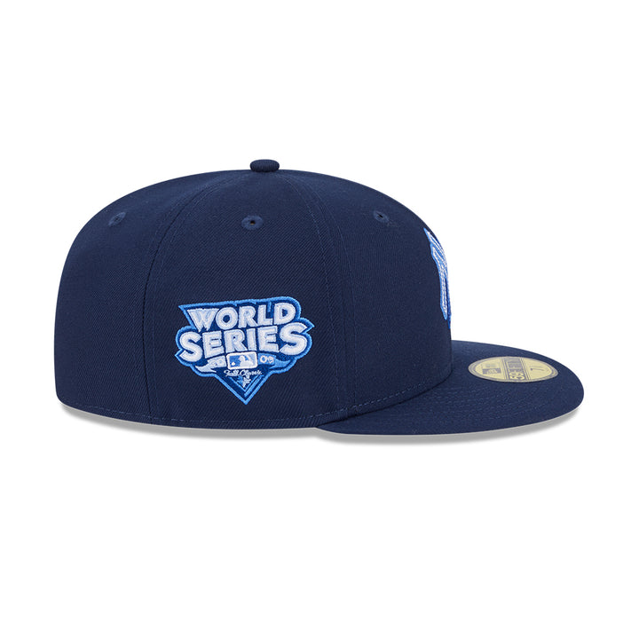 New Era หมวกรุ่น 59Fifty Pack - Neon Glow New York Yankees Cooperstown Oceanside Blue 59Fifty Cap