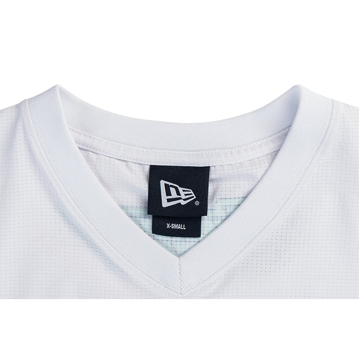 New Era เสื้อครอปรุ่น BUTTERCUP THE POWERPUFF GIRL WHITE WOMEN CROP JERSEY