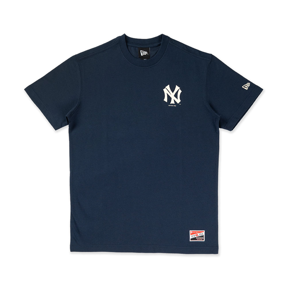 เสื้อยืดแขนสั้น New Era รุ่น New York Yankees Cooperstown League Mix Game Day Oceanside Blue Short Sleeve T-Shirt