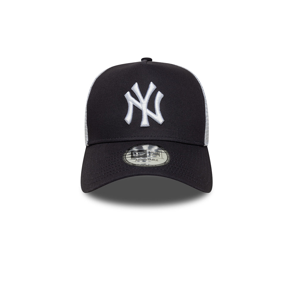 New Era หมวกรุ่น NEW YORK YANKEES MULTI PATCH NAVY 9FORTY EF TRUCKER CAP