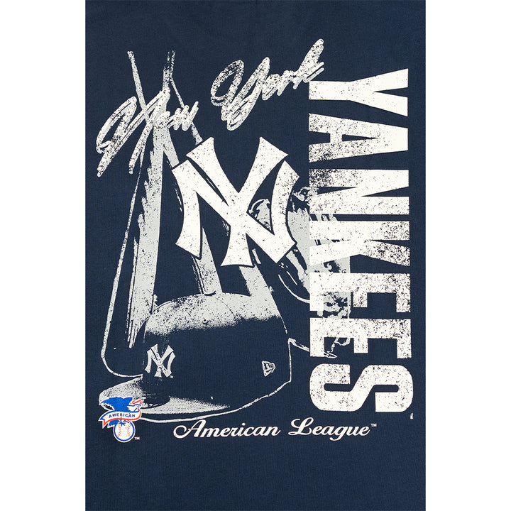 เสื้อยืดแขนสั้น New Era รุ่น New York Yankees Cooperstown League Mix Game Day Oceanside Blue Short Sleeve T-Shirt