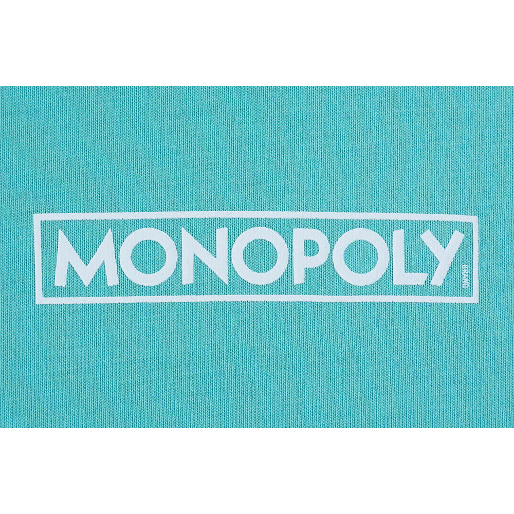New Era เสื้อยืดแขนสั้นรุ่น New Era X Monopoly Monopoly Arctic Teal Short Sleeve Tee Apparel