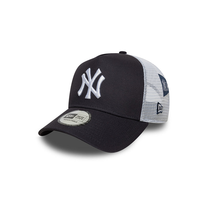 New Era หมวกรุ่น NEW YORK YANKEES MULTI PATCH NAVY 9FORTY EF TRUCKER CAP