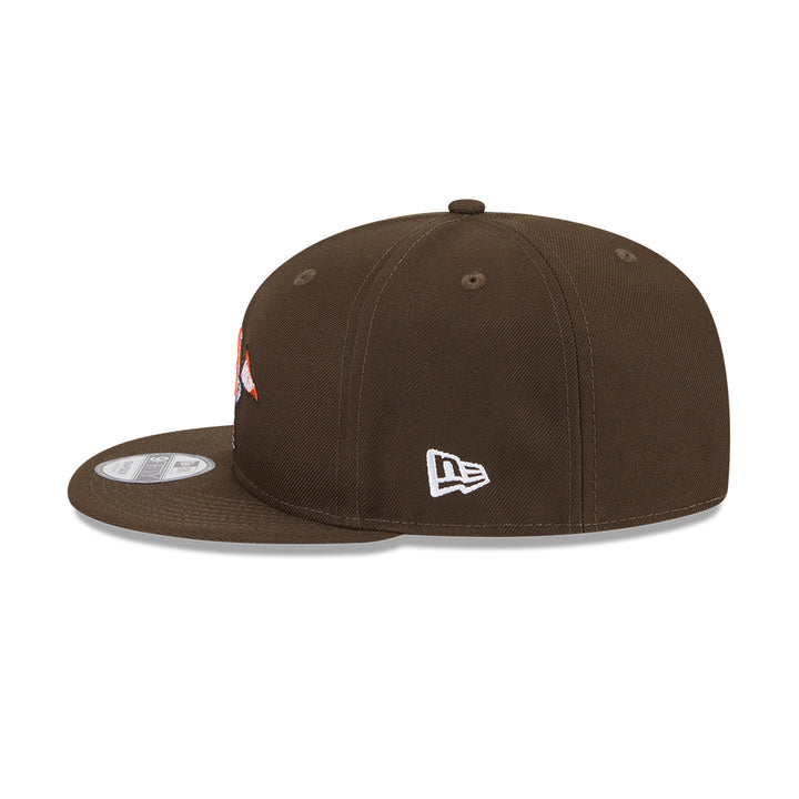 New Era หมวกรุ่น NEW YORK METS MLB CARTOON WALNUT 9FIFTY CAP