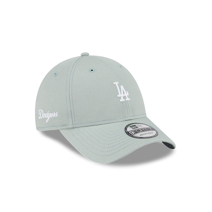 New Era หมวกรุ่น LOS ANGELES DODGERS COLOR ERA MINI LOGO EVEREST GREEN 9FORTY CAP