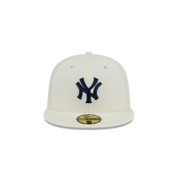 New Era หมวกรุ่น NEW YORK YANKEES 59FIFTY PACK - CITY SERIES CHROME WHITE 59FIFTY CAP