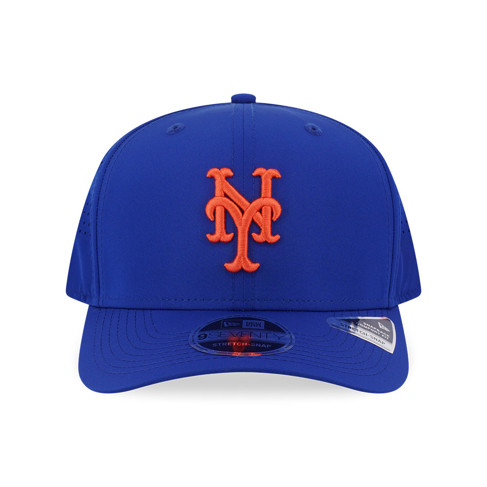 New Era หมวกรุ่น NEW YORK METS 9SEVENTY COLLECTION LIGHT ROYAL 9SEVENTY STRETCH SNAP CAP