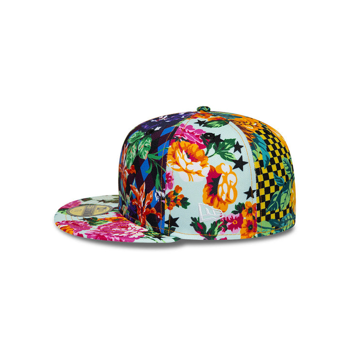 New Era หมวกรุ่น NEW ERA X KENZO FLORAL OPTIC WHITE 59FIFTY CAP