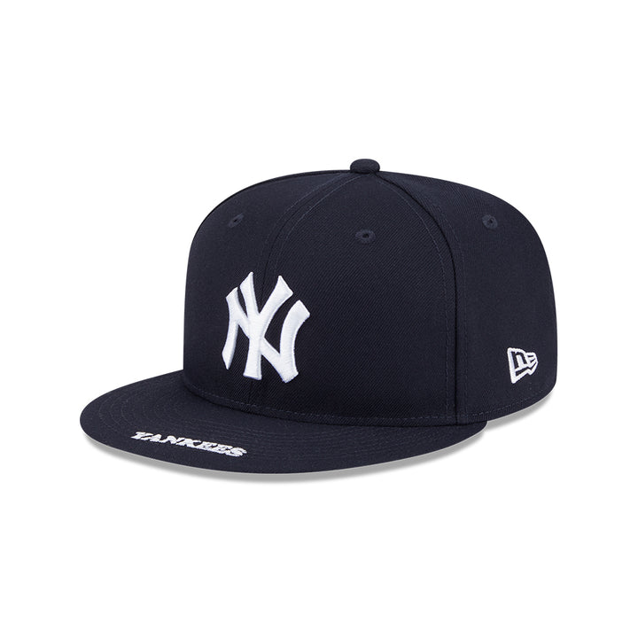 New Era หมวกรุ่น NEW YORK YANKEES MLB VISOR NAVY 9FIFTY CAP
