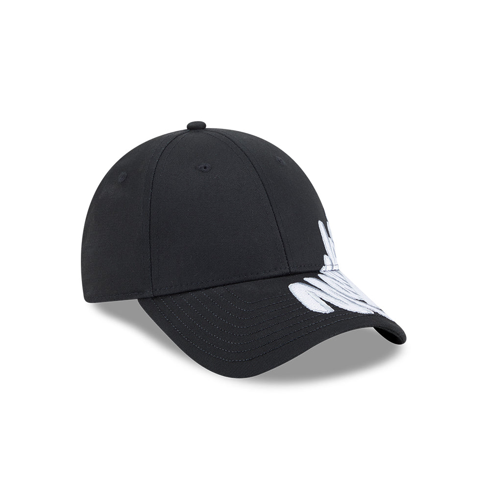 New Era หมวกรุ่น NEW YORK YANKEES MIX LEAGUE CROSS PANELS BLACK 9FORTY CAP