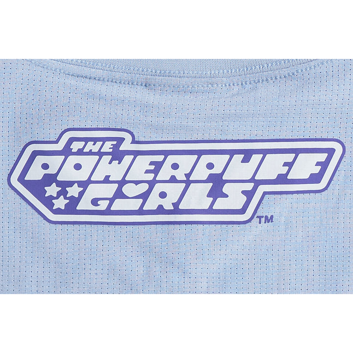 New Era เสื้อครอปรุ่น BUBBLES THE POWERPUFF GIRL BLUE WOMEN CROP JERSEY