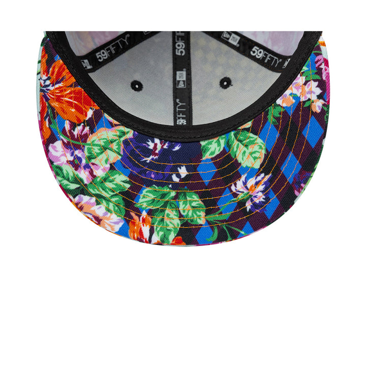 New Era หมวกรุ่น NEW ERA X KENZO FLORAL OPTIC WHITE 59FIFTY CAP