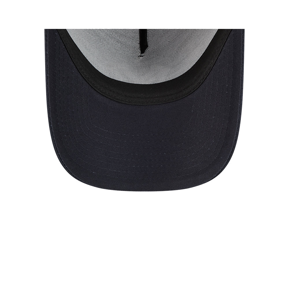 New Era หมวกรุ่น NEW YORK YANKEES CO SATIN COOPERSTOWN NAVY 9FORTY A-FRAME CAP