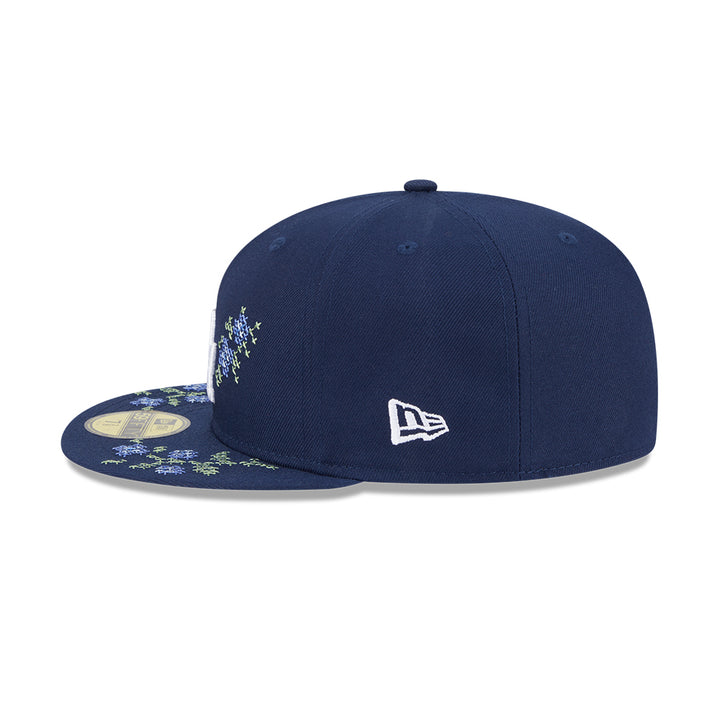 New Era หมวกรุ่น LOS ANGELES DODGERS CO 59FIFTY PACK - GARDEN OCEANSIDE BLUE 59FIFTY CAP
