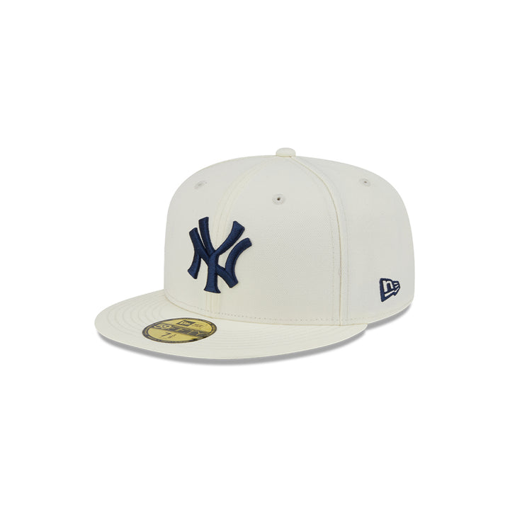 New Era หมวกรุ่น NEW YORK YANKEES 59FIFTY PACK - CITY SERIES CHROME WHITE 59FIFTY CAP