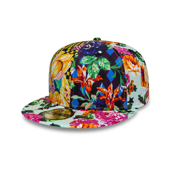 New Era หมวกรุ่น NEW ERA X KENZO FLORAL OPTIC WHITE 59FIFTY CAP