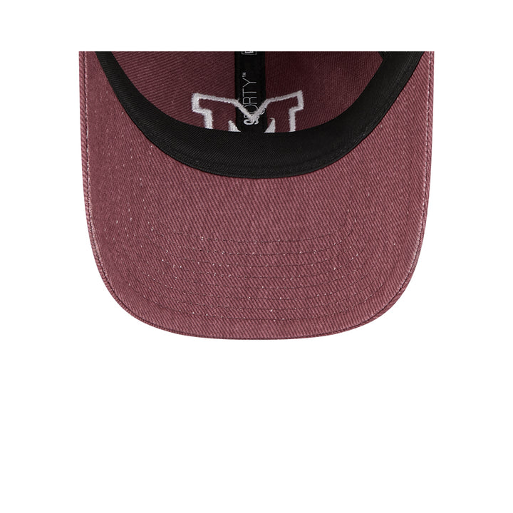 หมวกแก๊ป New Era รุ่น Milwaukee Brewers Cooperstown MLB Varsity Burgandy 9Forty Unst Cap