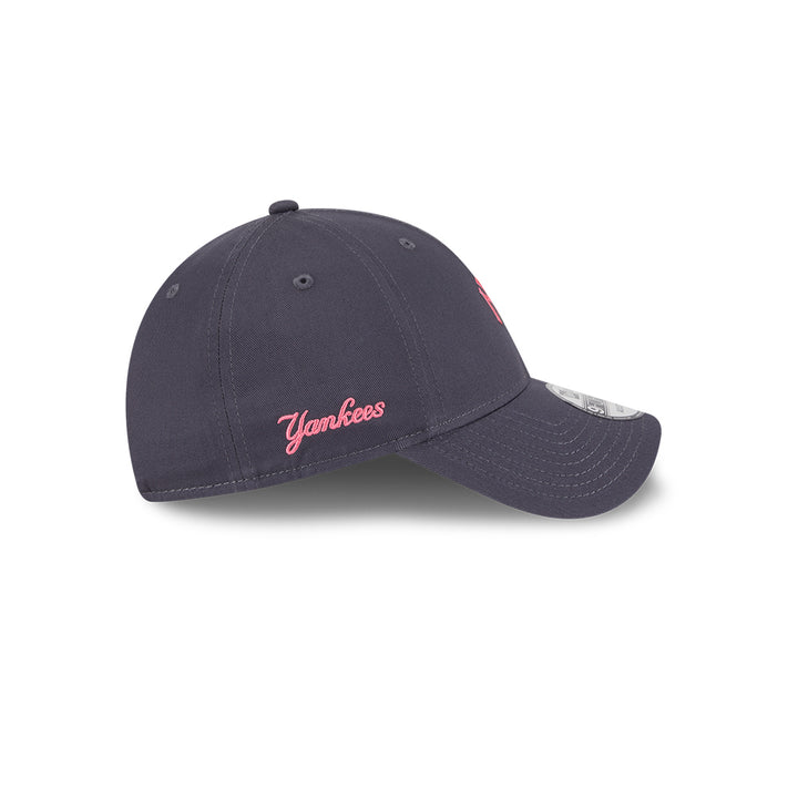 New Era หมวกรุ่น NEW YORK YANKEES COLOR ERA MINI LOGO GRAPHITE 9FORTY CAP