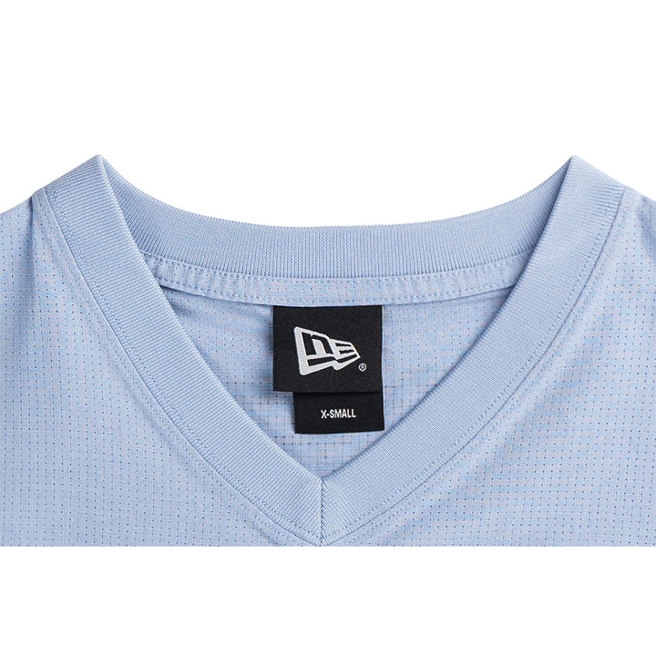 New Era เสื้อครอปรุ่น BUBBLES THE POWERPUFF GIRL BLUE WOMEN CROP JERSEY