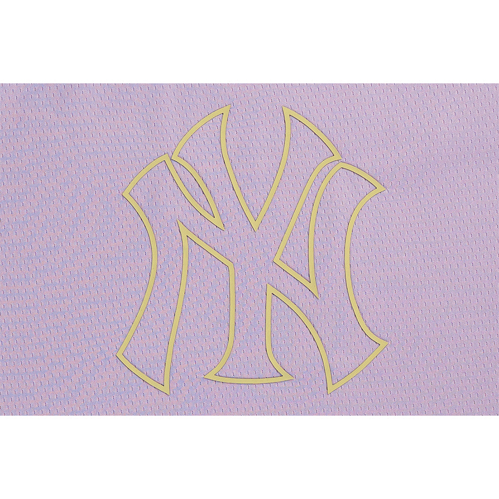 New Era เสื้อครอปรุ่น NEW YORK YANKEES JELLY PACK PASTEL LILAC WOMEN CROP AMERICAN FOOTBALL JERSEY Set