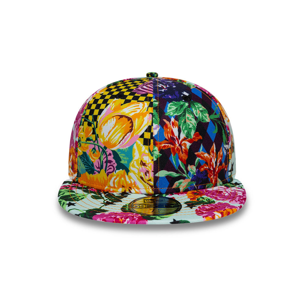 New Era หมวกรุ่น NEW ERA X KENZO FLORAL OPTIC WHITE 59FIFTY CAP