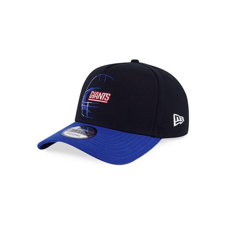 New Era หมวกรุ่น NEW YORK GIANTS NFL OVERSIZED BLACK 9FORTY AF CAP
