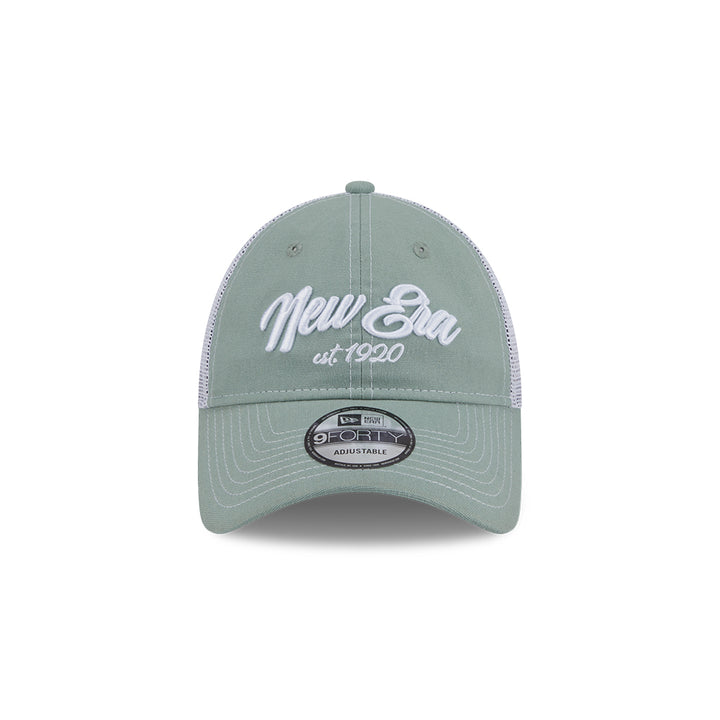 New Era หมวกรุ่น NEW ERA RESORT EVEREST GREEN 9FORTY UNST TRUCKER CAP