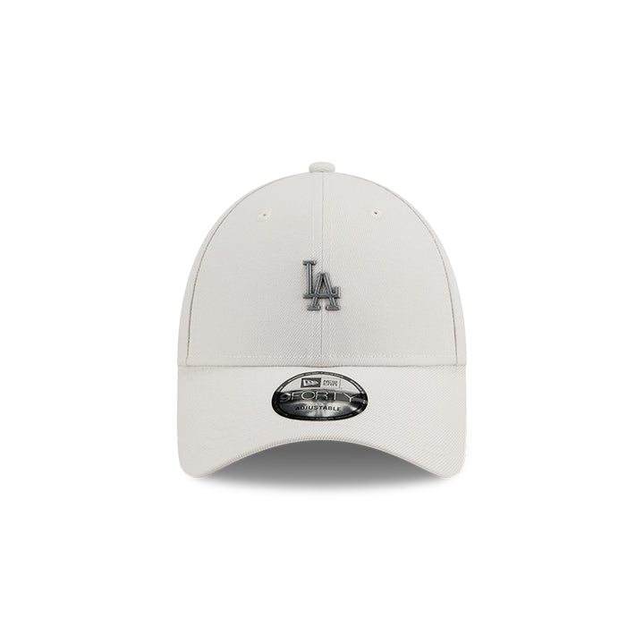 New Era หมวกรุ่น LOS ANGELES DODGERS METAL BADGE VINTAGE STONE 9FORTY CAP