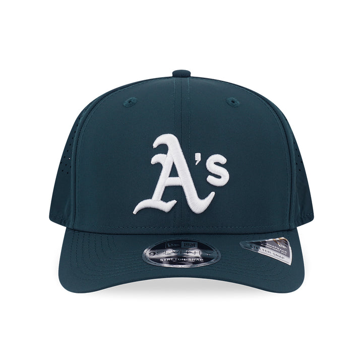 New Era หมวกรุ่น OAKLAND ATHLETICS 9SEVENTY COLLECTION DARK GREEN 9SEVENTY STRETCH SNAP CAP
