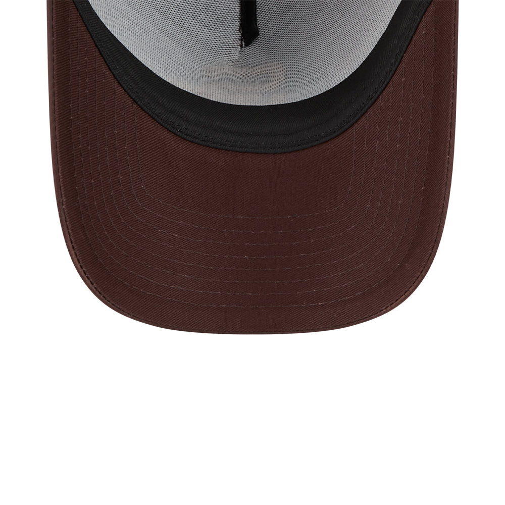 New Era หมวกรุ่น SAN DIEGO PADRES CO SATIN COOPERSTOWN BROWN 9FORTY A-FRAME CAP