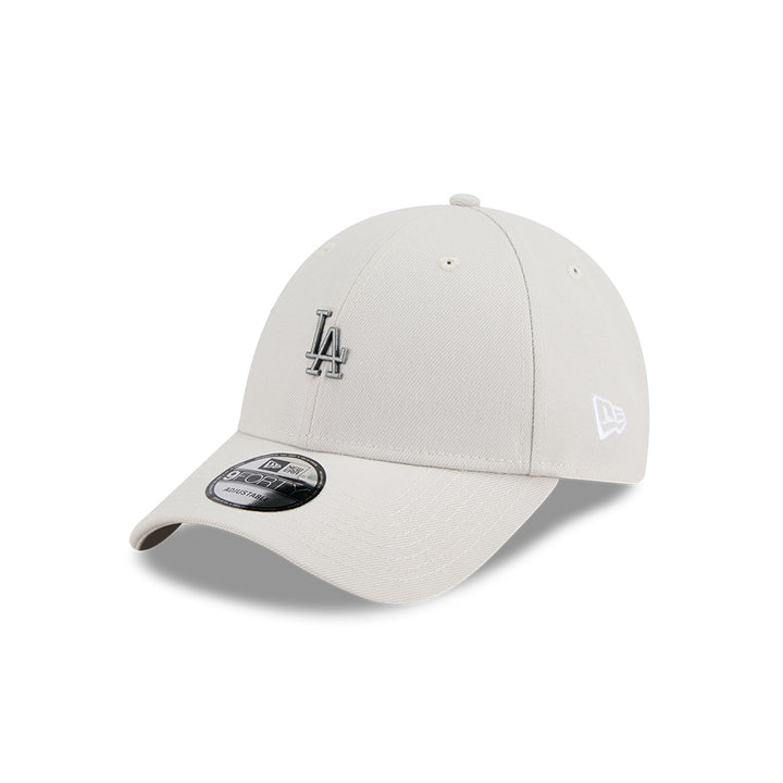 New Era หมวกรุ่น LOS ANGELES DODGERS METAL BADGE VINTAGE STONE 9FORTY CAP