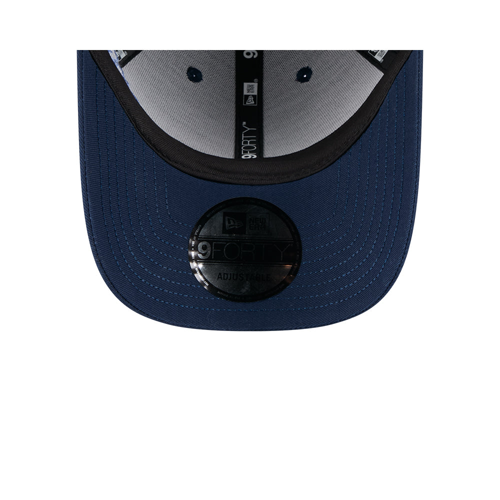 New Era หมวกรุ่น LOS ANGELES DODGERS MIX LEAGUE CROSS PANELS OCEANSIDE BLUE 9FORTY CAP