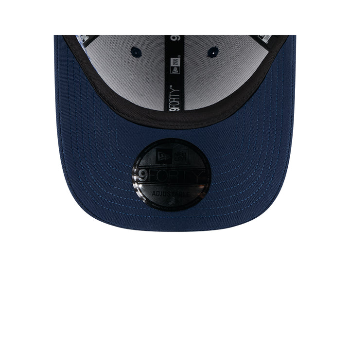 New Era หมวกรุ่น LOS ANGELES DODGERS MIX LEAGUE CROSS PANELS OCEANSIDE BLUE 9FORTY CAP