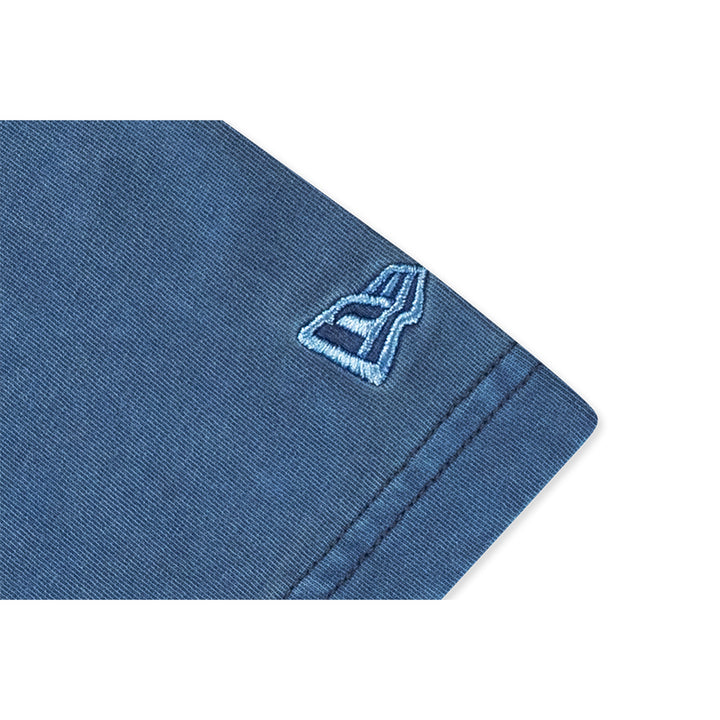 New Era เสื้อโอเวอร์ไซส์รุ่น New Era Street Archived Washed Oceanside Blue Oversized Short Sleeve T-Shirt