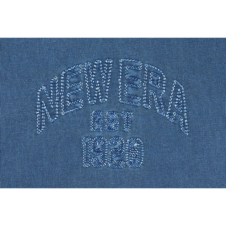 New Era เสื้อโอเวอร์ไซส์รุ่น New Era Street Archived Washed Oceanside Blue Oversized Short Sleeve T-Shirt