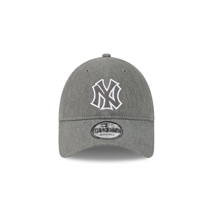 หมวกแก๊ป New Era รุ่น New York Yankees Cooperstown MLB Varsity Gray 9Forty Unst Cap