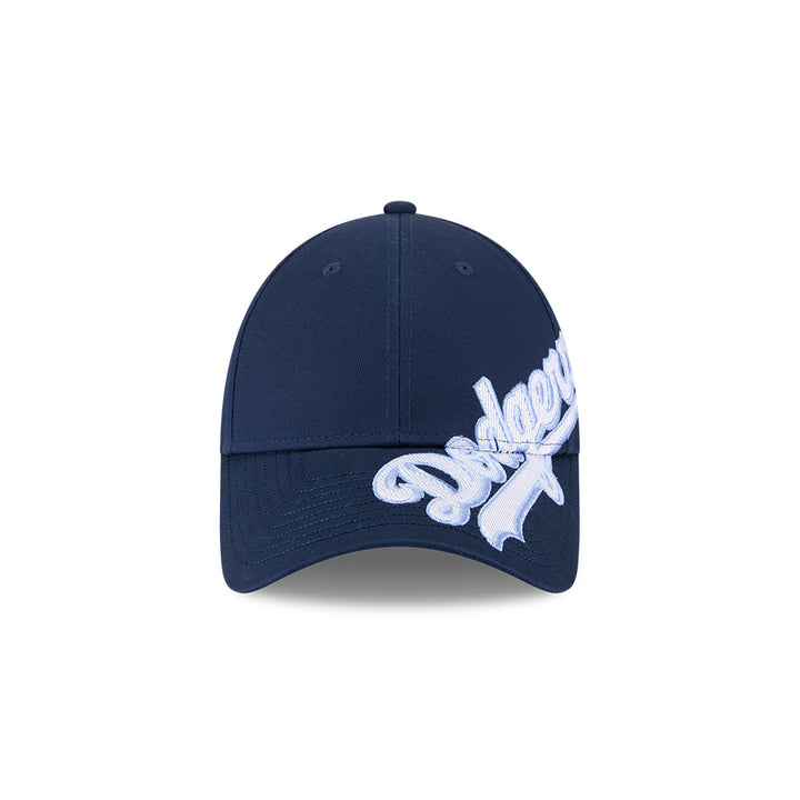 New Era หมวกรุ่น LOS ANGELES DODGERS MIX LEAGUE CROSS PANELS OCEANSIDE BLUE 9FORTY CAP