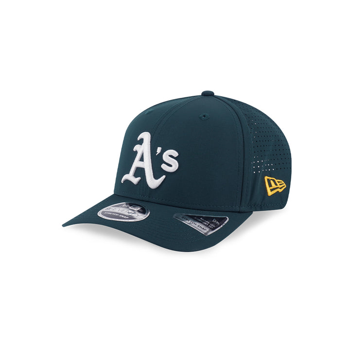 New Era หมวกรุ่น OAKLAND ATHLETICS 9SEVENTY COLLECTION DARK GREEN 9SEVENTY STRETCH SNAP CAP