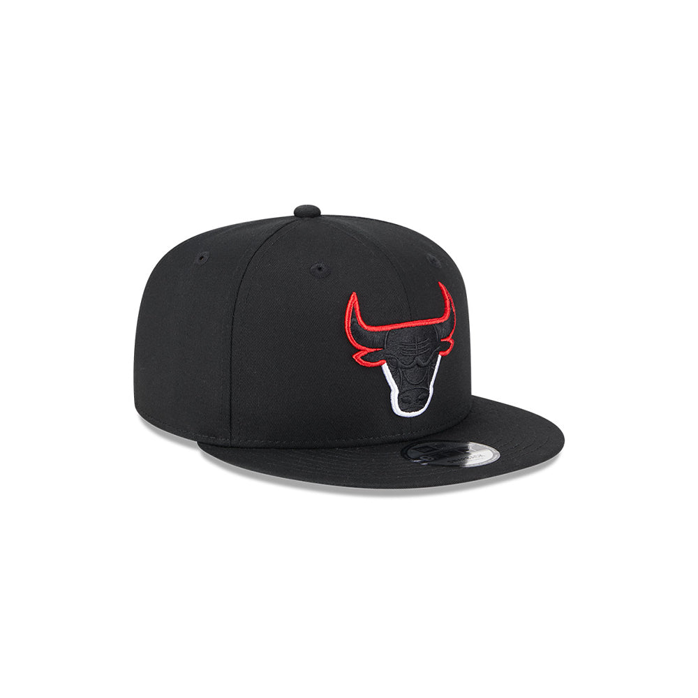 New Era หมวกรุ่น CHICAGO BULLS SPLIT LOGO 9FIFTY BLACK 9FIFTY CAP