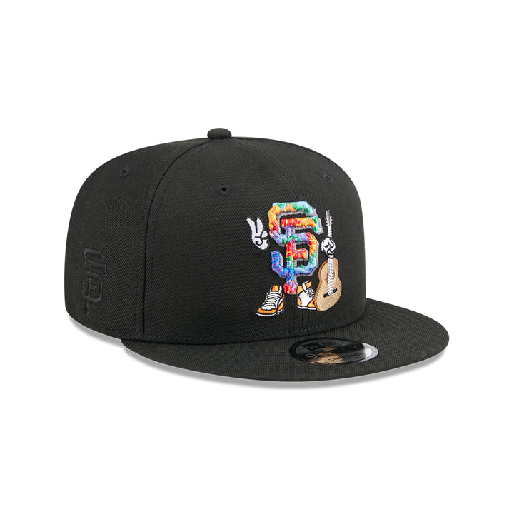 หมวกแก๊ป New Era รุ่น San Francisco Giants MLB Cartoon Black 9Fifty Cap