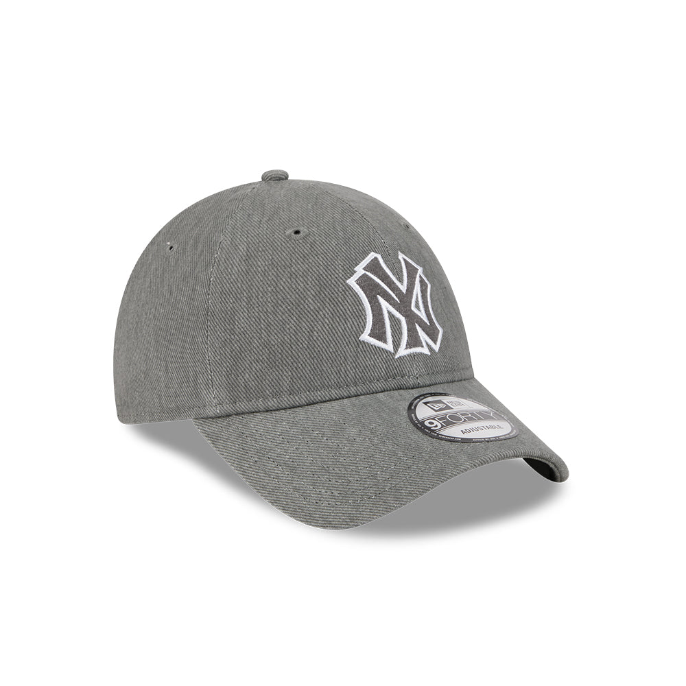 หมวกแก๊ป New Era รุ่น New York Yankees Cooperstown MLB Varsity Gray 9Forty Unst Cap