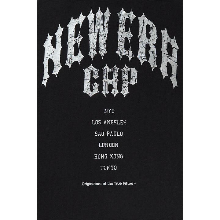 New Era เสื้อโอเวอร์ไซส์รุ่น New Era Street Archived Black Oversized Short Sleeve T-Shirt