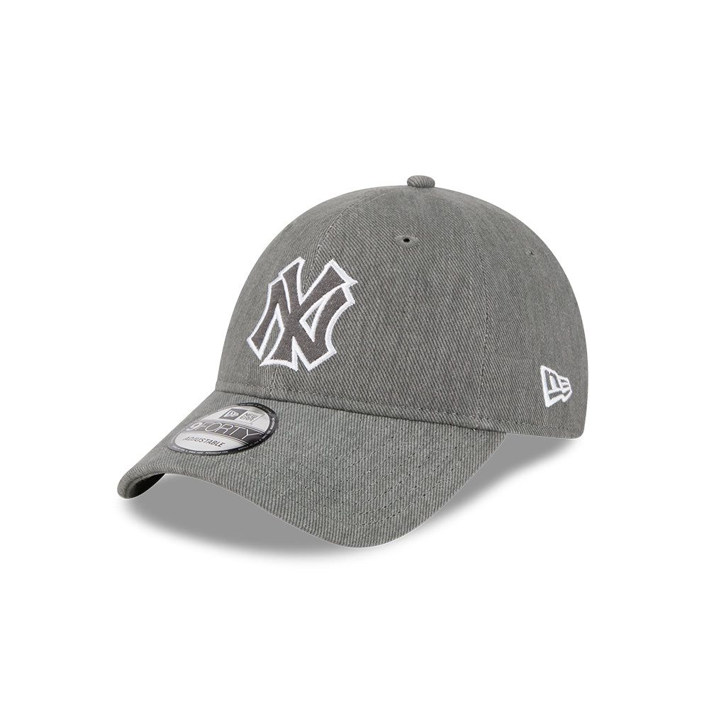 หมวกแก๊ป New Era รุ่น New York Yankees Cooperstown MLB Varsity Gray 9Forty Unst Cap