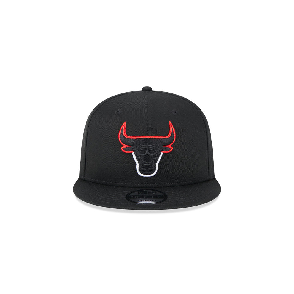 New Era หมวกรุ่น CHICAGO BULLS SPLIT LOGO 9FIFTY BLACK 9FIFTY CAP