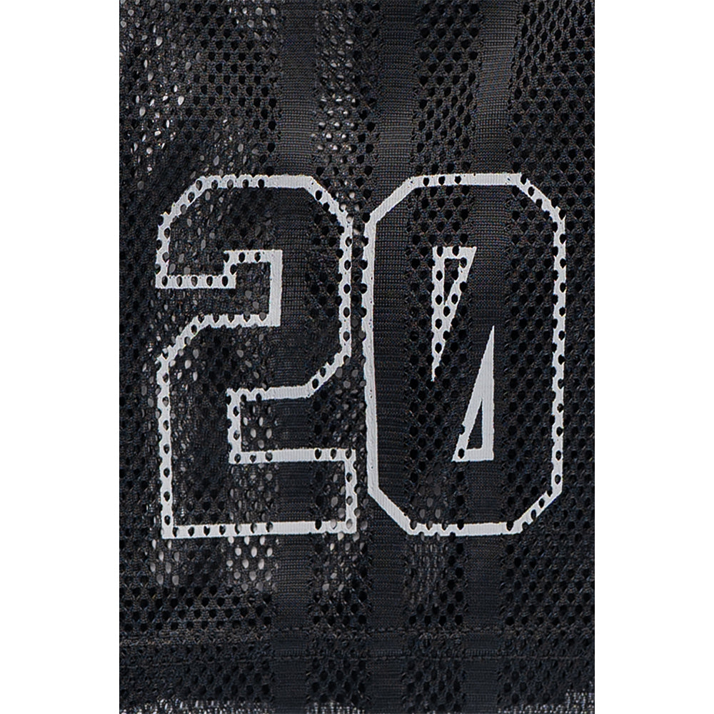 New Era เสื้อครอปรุ่น New Era Street Archived Black Women Crop American Football Jersey