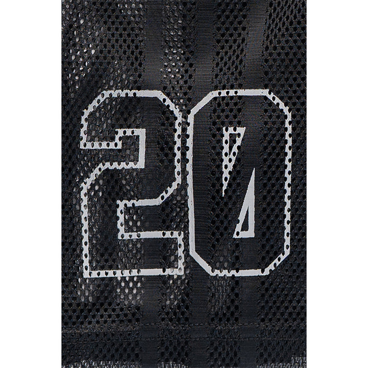 New Era เสื้อครอปรุ่น New Era Street Archived Black Women Crop American Football Jersey